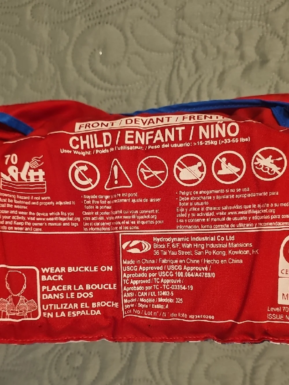 Paddle-Pals Spider-Man Kids Swim Vest Puddle Jumper - Blue & Red
